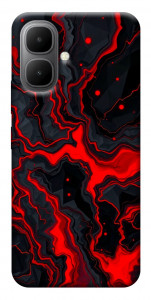 Чехол Black red marble для Infinix Smart 10