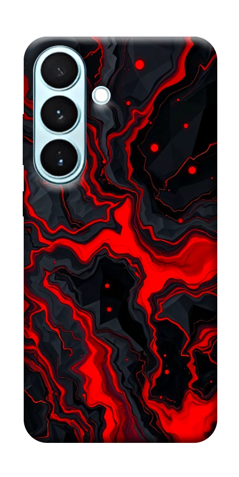 Чехол Black red marble для Galaxy S26