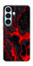 Чехол Black red marble для Galaxy S26