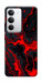 Чехол Black red marble для Realme C71