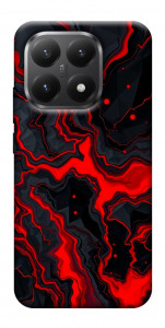 Чехол Black red marble для Xiaomi 15T
