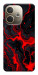 Чохол Black red marble для Oppo A5 Pro 4G
