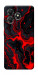 Чехол Black red marble для ZTE Blade A36