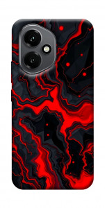 Чохол Black red marble для Huawei Honor 400