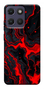 Чехол Black red marble для Motorola Moto G17