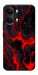 Чехол Black red marble для Xiaomi Poco X8 Pro Max