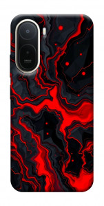 Чохол Black red marble для Xiaomi Redmi A7 Pro 4G