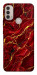 Чохол Burgundy gold для Motorola Moto E30