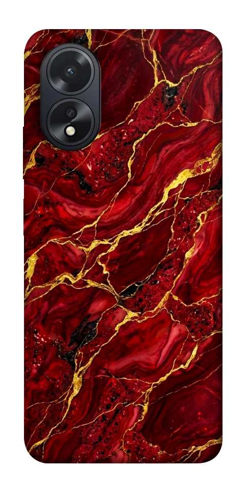 Чехол Burgundy gold для Oppo A38