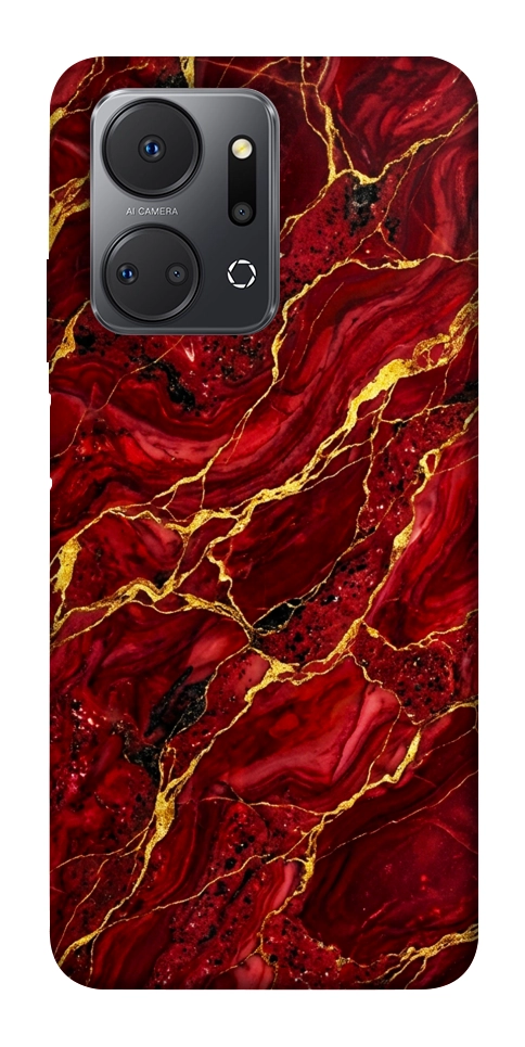 Чехол Burgundy gold для Huawei Honor X7a