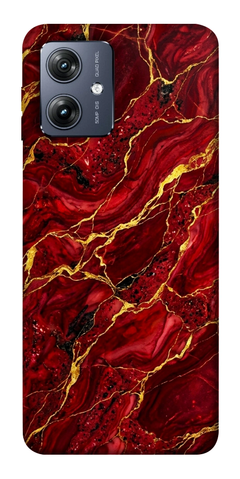 Чохол Burgundy gold для Motorola Moto G54
