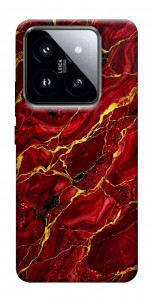Чехол Burgundy gold для Xiaomi 14 Pro