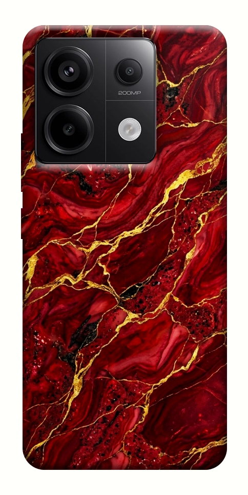 Чехол Burgundy gold для Xiaomi Redmi Note 13 Pro 4G