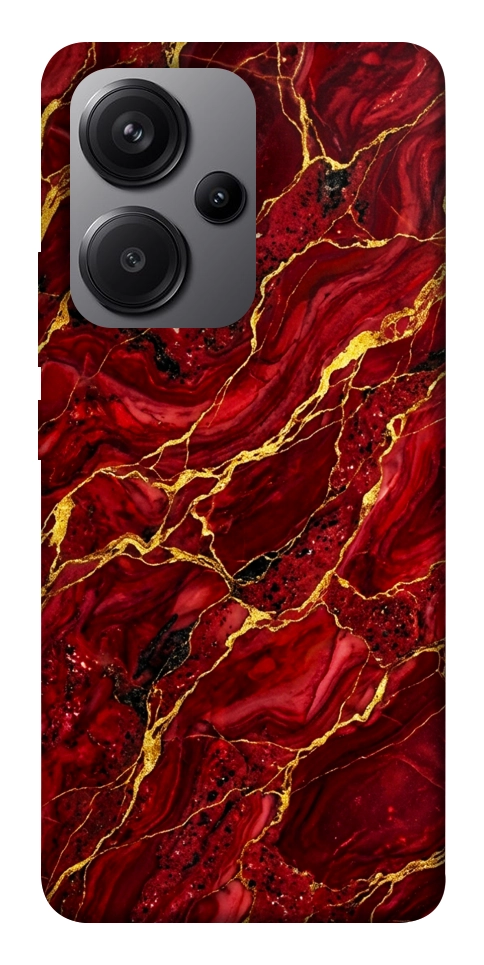 Чехол Burgundy gold для Xiaomi Redmi Note 13 Pro+