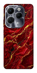 Чехол Burgundy gold для Infinix Hot 40
