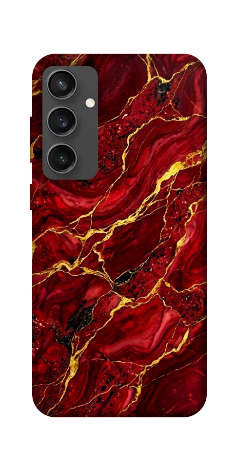 Чохол Burgundy gold для Galaxy S24 FE