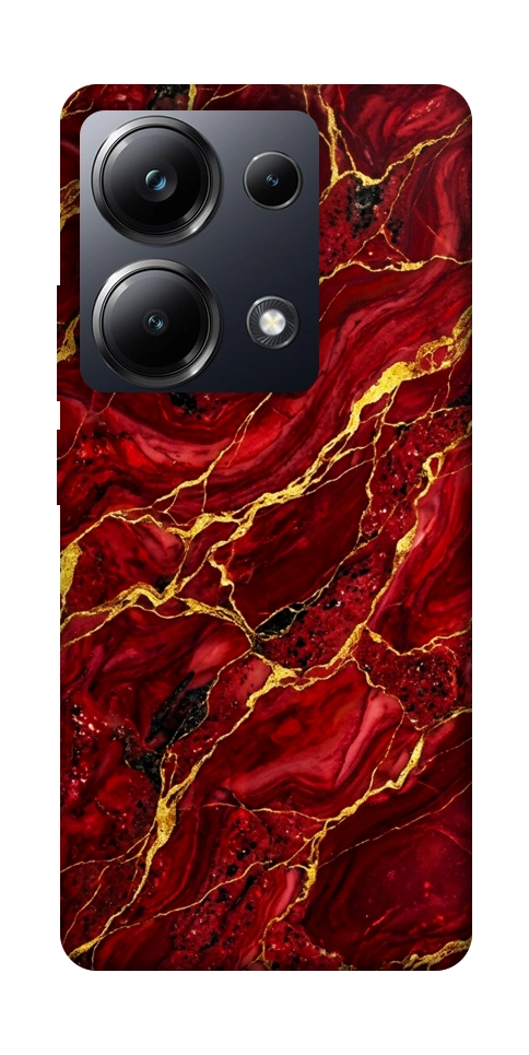 Чохол Burgundy gold для Xiaomi Poco M6 Pro 4G