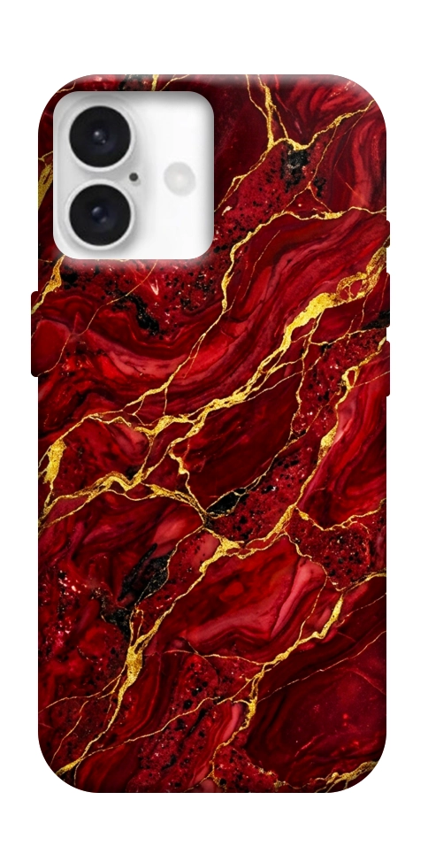 Чохол Burgundy gold для iPhone 16