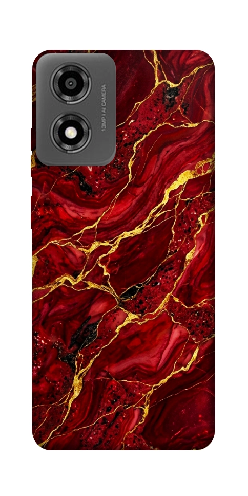 Чехол Burgundy gold для Motorola Moto E14