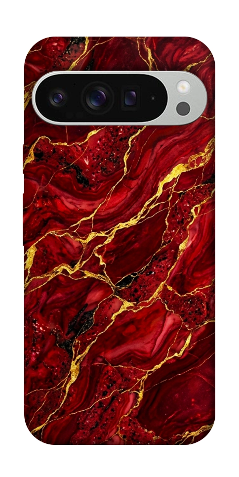 Чехол Burgundy gold для Google Pixel 9 Pro XL