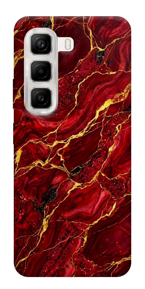 Чехол Burgundy gold для Infinix Hot 50 4G