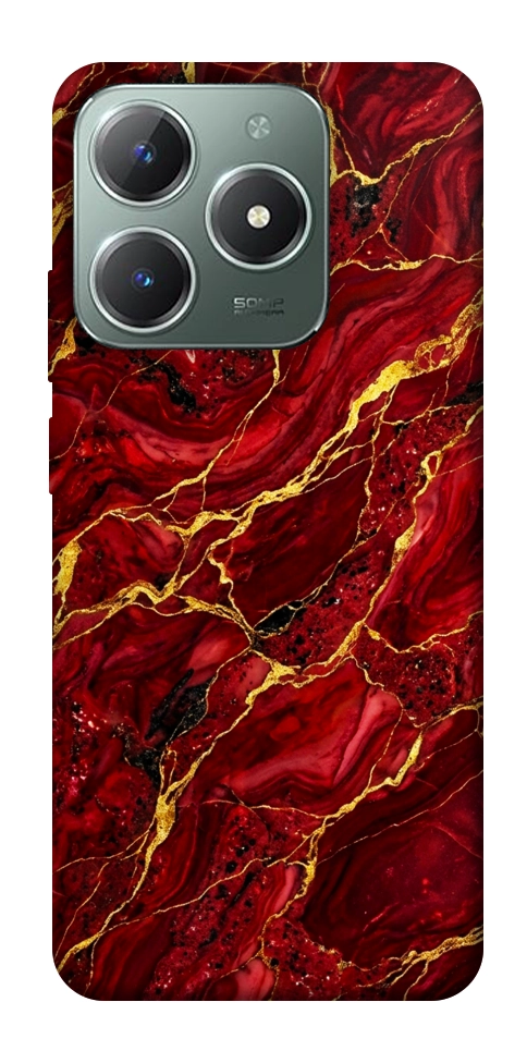 Чехол Burgundy gold для Realme C61