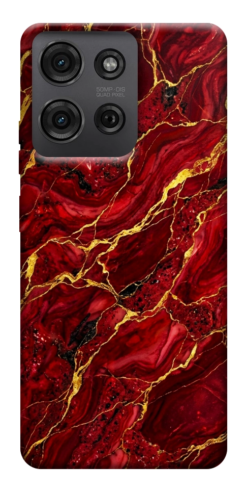 Чехол Burgundy gold для Motorola Moto G75 5G