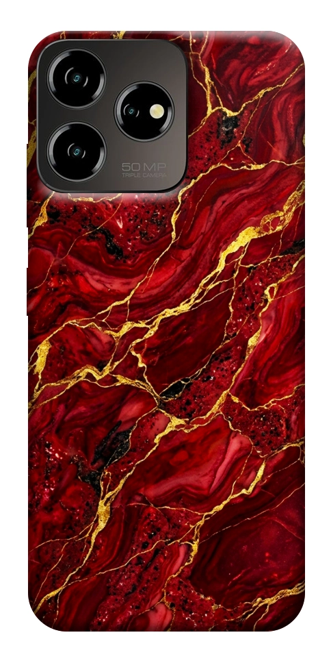 Чохол Burgundy gold для ZTE Blade V50 Design 4G