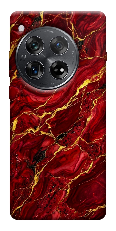 Чехол Burgundy gold для OnePlus 12