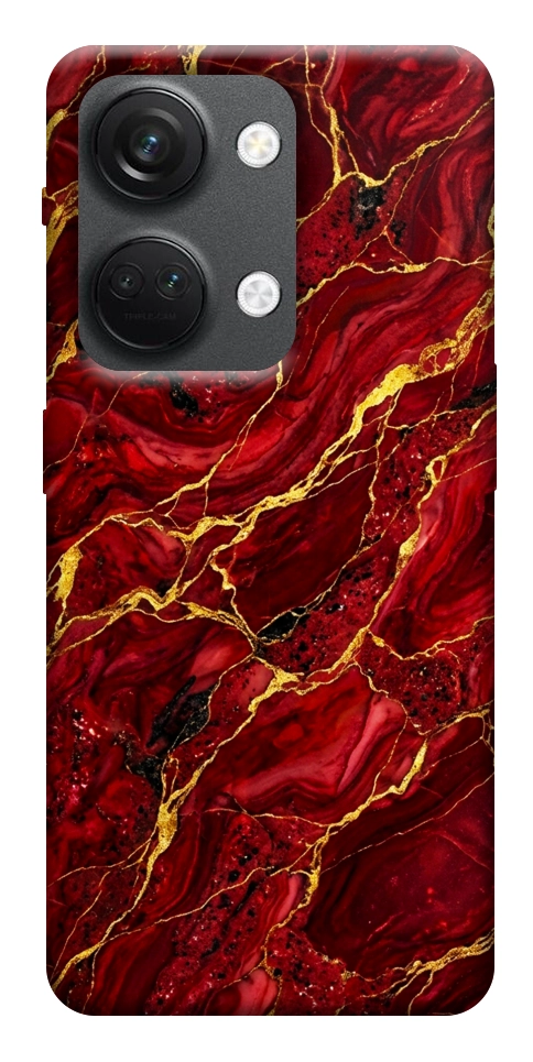 Чехол Burgundy gold для OnePlus Nord 3