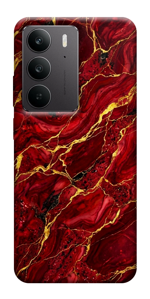 Чехол Burgundy gold для Realme C75