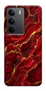 Чехол Burgundy gold для Realme C75