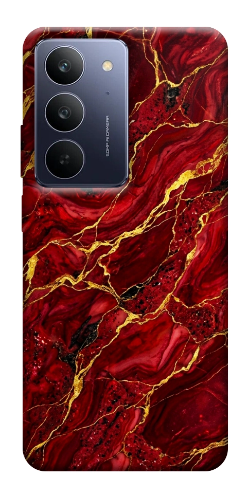 Чохол Burgundy gold для Realme C75x