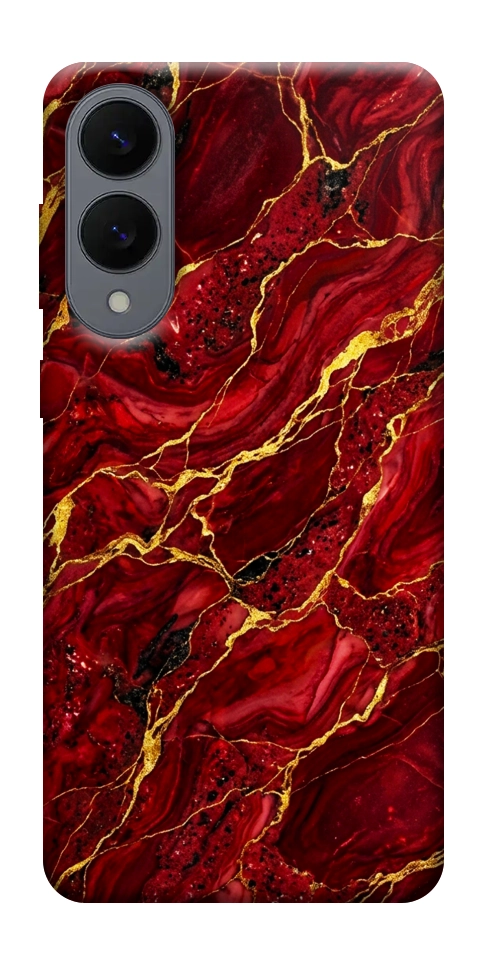 Чехол Burgundy gold для Galaxy S25 Edge