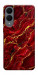 Чехол Burgundy gold для Galaxy S25 Edge