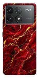 Чехол Burgundy gold для Xiaomi Poco F6 Pro