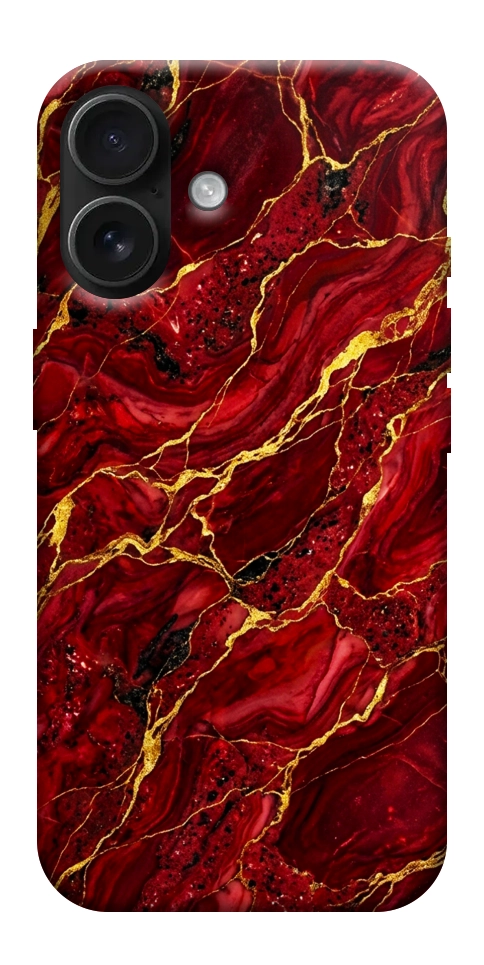 Чехол Burgundy gold для iPhone 17