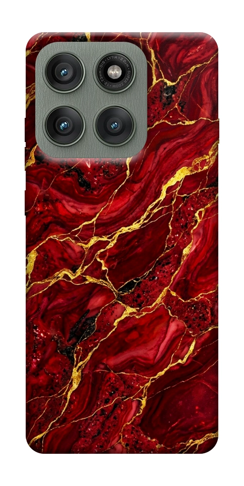 Чехол Burgundy gold для Motorola Edge 60 Pro