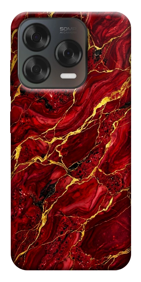 Чехол Burgundy gold для ZTE Nubia V70 Design