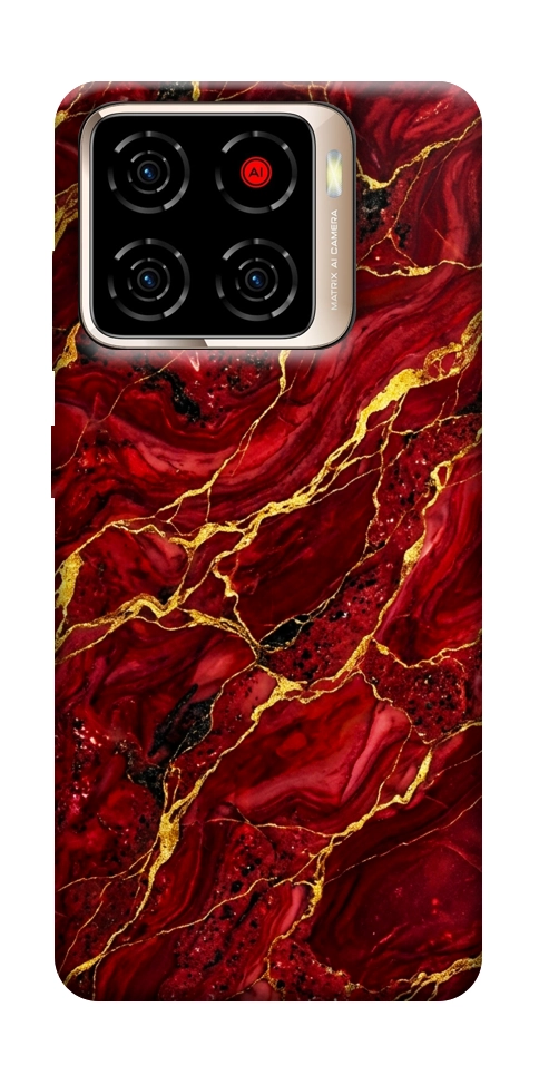 Чехол Burgundy gold для ZTE Blade A56