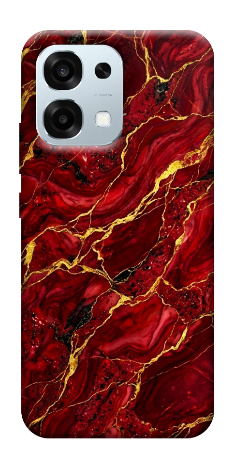 Чехол Burgundy gold для Oppo A6 Pro