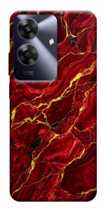 Чехол Burgundy gold для Realme Note 60x