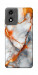 Чехол Lava marble для Motorola Moto E14
