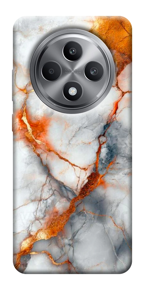 Чехол Lava marble для Oppo Reno 12 F 4G