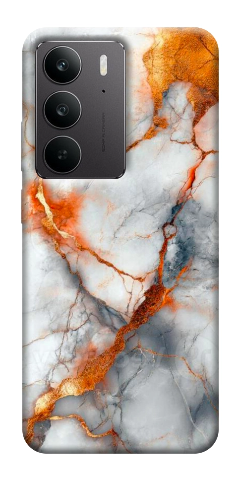 Чехол Lava marble для Realme C75