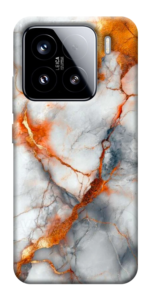 Чехол Lava marble для Xiaomi 15