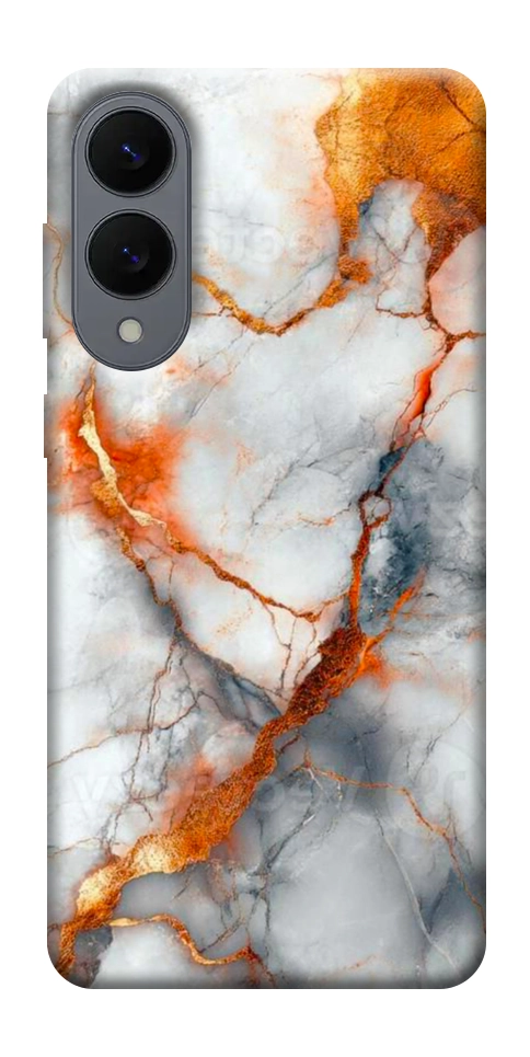 Чехол Lava marble для Galaxy S25 Edge