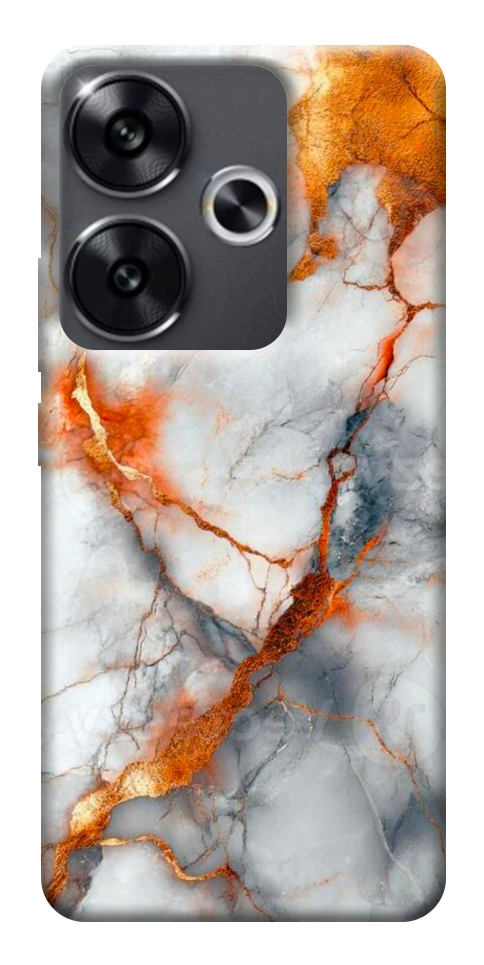 Чехол Lava marble для Xiaomi Poco F6