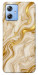 Чехол Liquid gold marble для Motorola Moto G84
