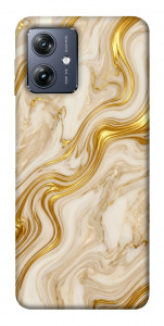 Чохол Liquid gold marble для Motorola Moto G54